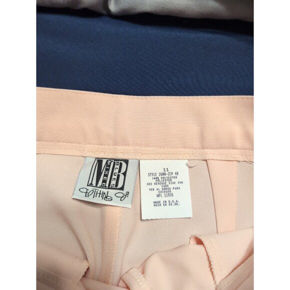 Mixed Blues Clothing Co Vintage Pink Dress Pants Junior Size 11 - Picture 4 of 6